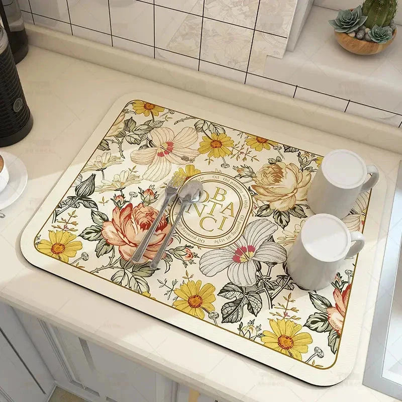 PureDry - Super Absorbent Mat Kitchen ZYLA HOMES Summer Moonsoon