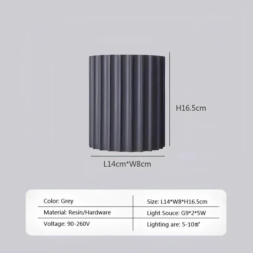 ChicGlow – Smart Touch-Control Lamp Decor Lights ZYLA HOMES Grey 