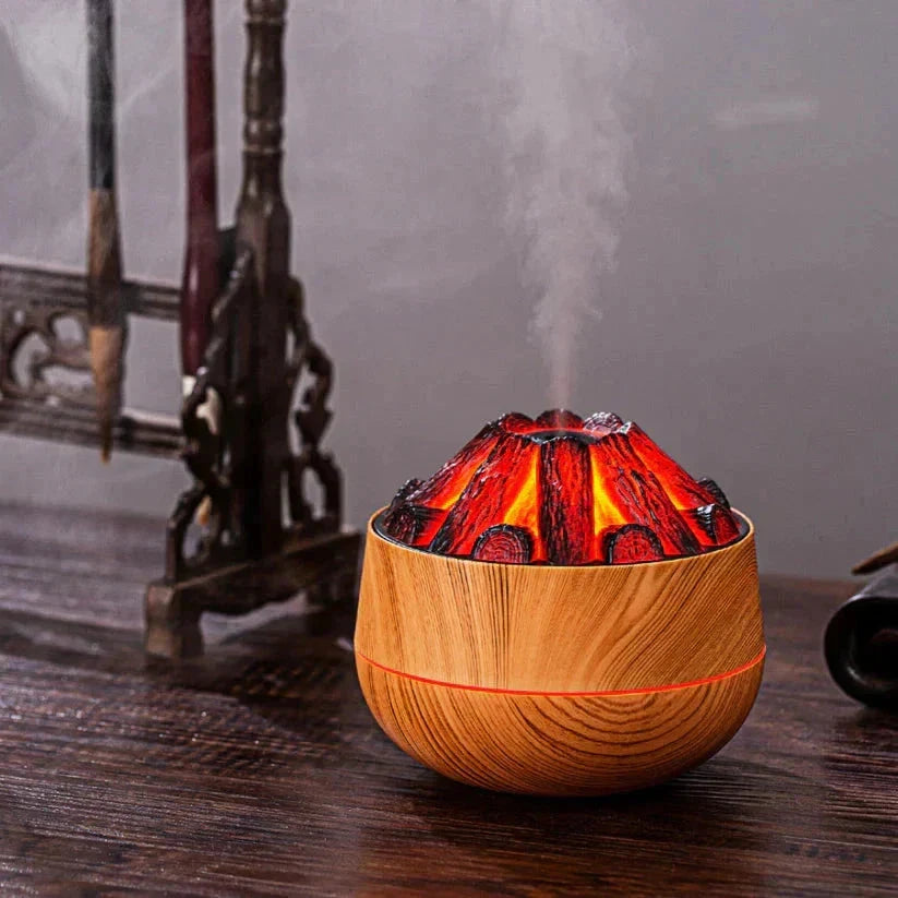 Flame Mist Essential Oil Diffuser Room Decor ZYLA HOMES 
