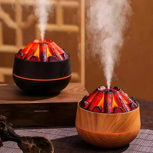 Flame Mist Essential Oil Diffuser Room Decor ZYLA HOMES 
