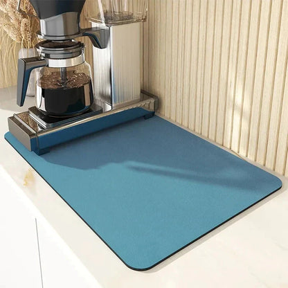 PureDry - Super Absorbent Mat Kitchen ZYLA HOMES Blue 