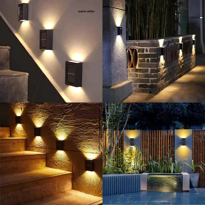 SolarFlare – Outdoor Wall Light Decor Lights ZYLA HOMES 
