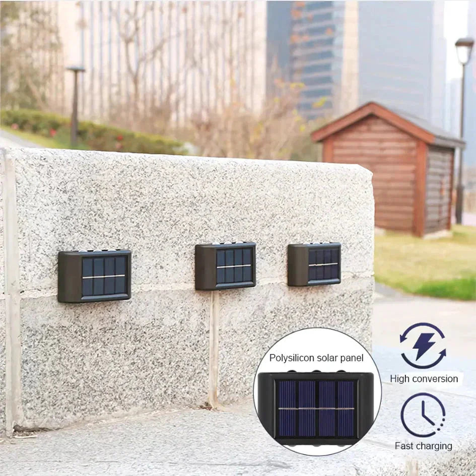 SolarFlare – Outdoor Wall Light Decor Lights ZYLA HOMES 