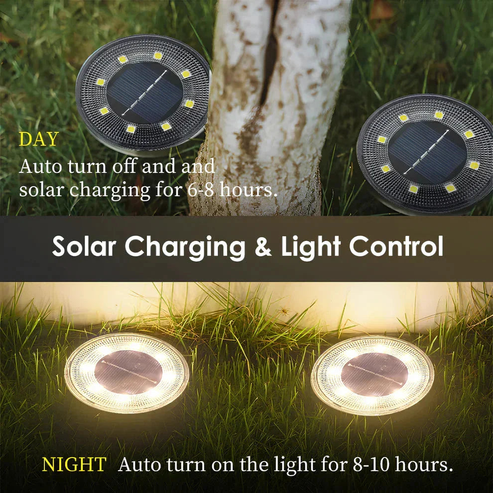 SolarGlow – Automatic In-Ground Light Decor Lights ZYLA HOMES 